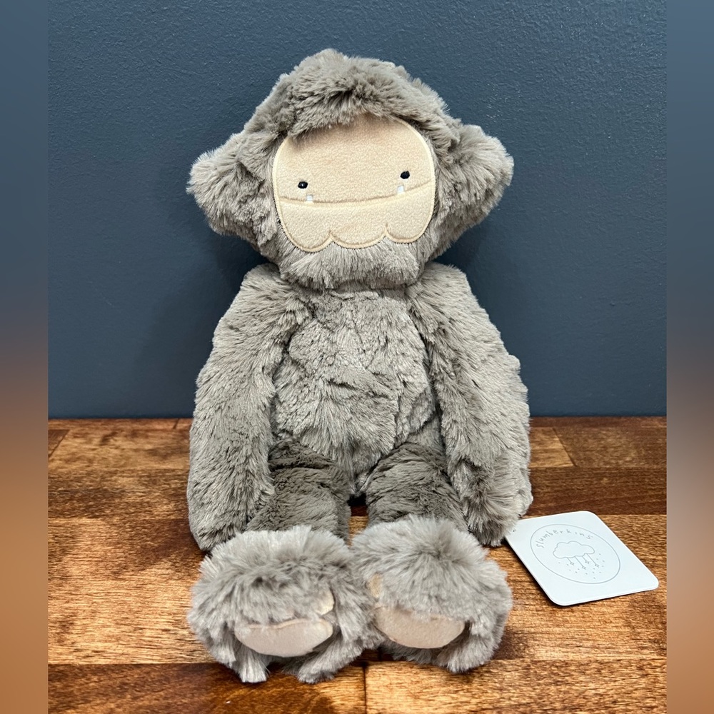 NWT Slumberkins Big Foot Kin Plush Stuffed Animal